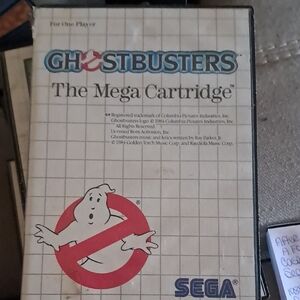 Ghostbusters Sega Mega Cartridge